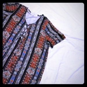 Gorgeous printed shirt / dress